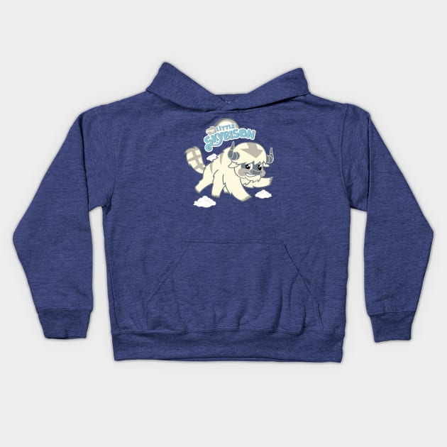 My Little Skybison Kids Hoodie by synaptyx